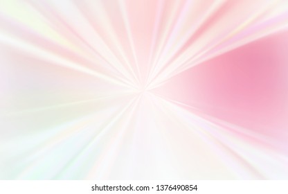 Light Pink, Yellow vector abstract blurred layout. Creative illustration in halftone style with gradient. The best blurred design for your business.