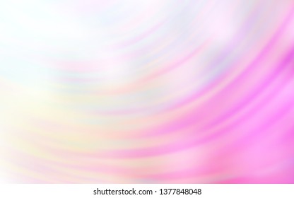 Light Pink, Yellow vector abstract bright template. New colored illustration in blur style with gradient. New style for your business design.