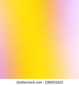 Light Pink, Yellow vector abstract layout. Brand new colorful illustration in blur style. New side for your design.