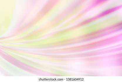 Light Pink, Yellow vector abstract blurred background. An elegant bright illustration with gradient. The best blurred design for your business.