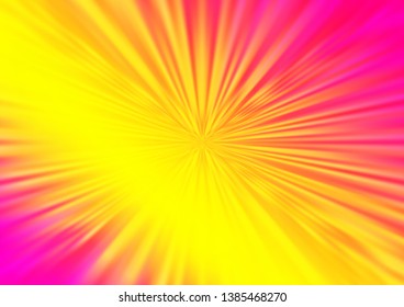 Light Pink, Yellow vector abstract blurred background. An elegant bright illustration with gradient. Brand new style for your business design.
