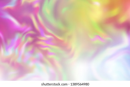 Light Pink, Yellow vector abstract blurred background. Shining colored illustration in smart style. New style design for your brand book.