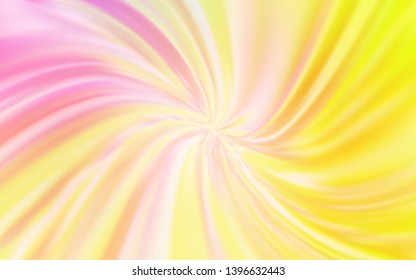 Light Pink, Yellow vector abstract blurred background. New colored illustration in blur style with gradient. New way of your design.