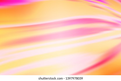 Light Pink, Yellow vector abstract blurred background. Abstract colorful illustration with gradient. New way of your design.