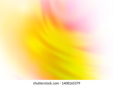 Light Pink, Yellow vector abstract bokeh pattern. Colorful illustration in abstract style with gradient. The background for your creative designs.