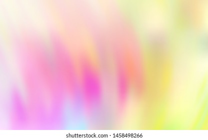 Light Pink, Yellow vector abstract layout. Glitter abstract illustration with gradient design. Smart design for your work.