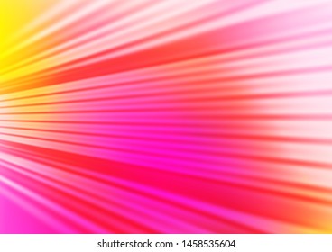Light Pink, Yellow vector abstract blurred background. An elegant bright illustration with gradient. A new texture for your design.