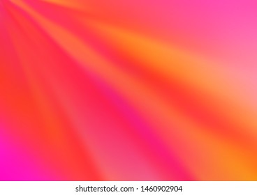 Light Pink, Yellow vector abstract bokeh pattern. Colorful illustration in abstract style with gradient. A completely new design for your business.
