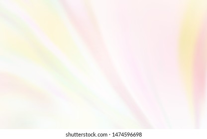 Light Pink, Yellow vector abstract bright pattern. A completely new colored illustration in blur style. Completely new design for your business.