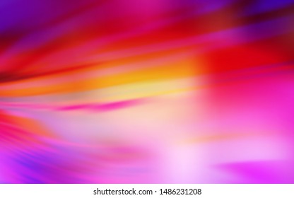Light Pink, Yellow vector abstract layout. Glitter abstract illustration with gradient design. Blurred design for your web site.