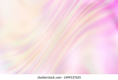 Light Pink, Yellow vector abstract bright texture. Colorful abstract illustration with gradient. Blurred design for your web site.