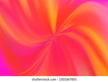 Light Pink, Yellow vector abstract background. A vague abstract illustration with gradient. Brand new design for your business.