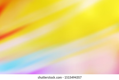 Light Pink, Yellow vector abstract bright template. Shining colored illustration in smart style. Completely new design for your business.