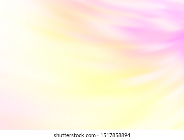 Light Pink, Yellow vector abstract template. Colorful abstract illustration with gradient. The template for backgrounds of cell phones.