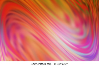 Light Pink, Yellow vector abstract blurred layout. New colored illustration in blur style with gradient. Background for a cell phone.