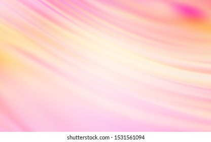 Light Pink, Yellow vector abstract bright texture. Modern abstract illustration with gradient. New design for your business.