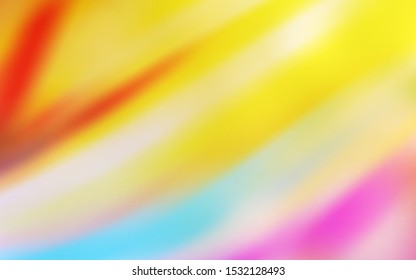 Light Pink, Yellow vector abstract bright template. Shining colored illustration in smart style. Completely new design for your business.