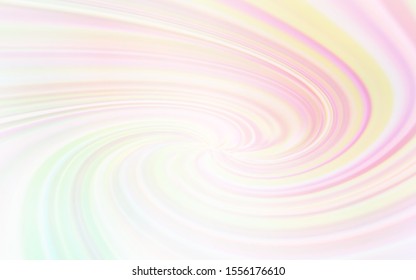 Light Pink, Yellow vector abstract layout. Colorful illustration in abstract style with gradient. Background for designs.