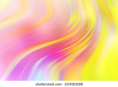 Light Pink, Yellow vector abstract blurred background. Abstract colorful illustration with gradient. Elegant background for a brand book.