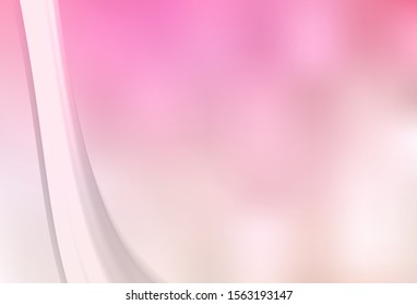 Light Pink, Yellow vector abstract bright texture. A completely new colored illustration in blur style. New style design for your brand book.