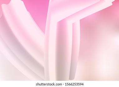 Light Pink, Yellow vector abstract bright pattern. Colorful abstract illustration with gradient. Completely new design for your business.