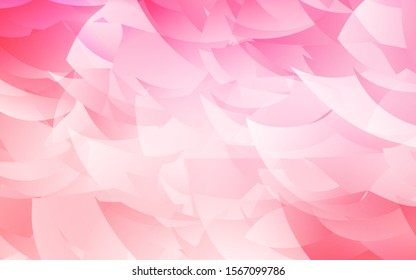 Light Pink, Yellow vector abstract polygonal pattern. Elegant bright polygonal illustration with gradient. A new texture for your web site.