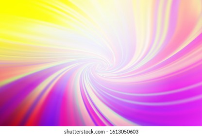 Light Pink, Yellow vector abstract bright texture. New colored illustration in blur style with gradient. The best blurred design for your business.