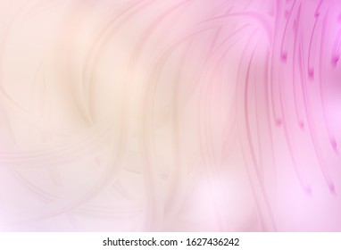 Light Pink, Yellow vector abstract blurred background. New colored illustration in blur style with gradient. Blurred design for your web site.