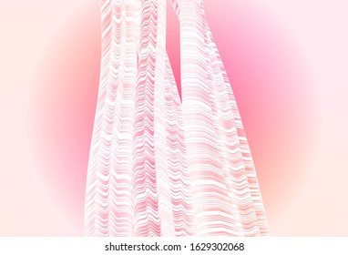 Light Pink, Yellow vector abstract bright texture. Modern abstract illustration with gradient. Completely new design for your business.