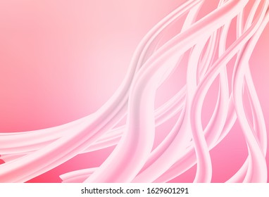Light Pink, Yellow vector abstract layout. Colorful abstract illustration with gradient. New style design for your brand book.