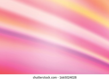 Light Pink, Yellow vector abstract blurred background. New colored illustration in blur style with gradient. New design for your business.
