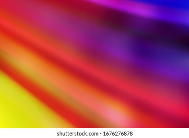 Light Pink, Yellow vector abstract blurred background. Glitter abstract illustration with gradient design. Blurred design for your web site.