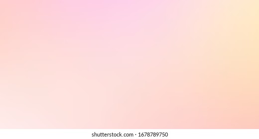 Light Pink, Yellow vector abstract bright pattern. Brand new colorful illustration in blur style. New design for applications.