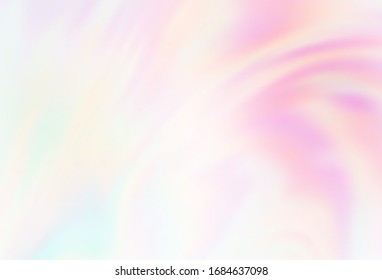 Light Pink, Yellow vector abstract blurred background. Glitter abstract illustration with gradient design. Completely new design for your business.