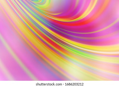 Light Pink, Yellow vector abstract blurred background. Abstract colorful illustration with gradient. Elegant background for a brand book.