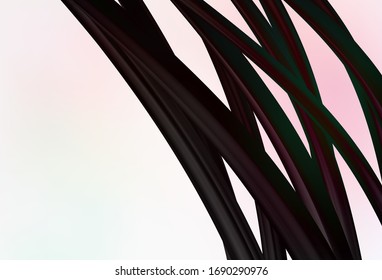 Light Pink, Yellow vector abstract bright template. Glitter abstract illustration with gradient design. Background for designs.