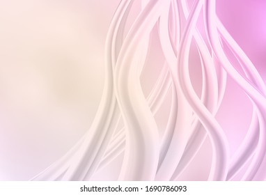 Planta brillante abstracta de vector amarillo y rosa claro. Ilustración abstracta colorida con degradado. Antecedentes elegantes para un libro de marca.
