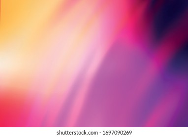 Light Pink, Yellow vector abstract bright template. Shining colorful illustration in smart style. New design for your business.