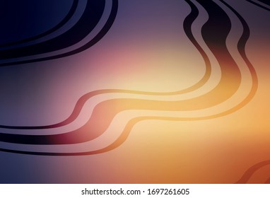 Fondo abstracto abstracto de color rosa claro, vector amarillo, borroso. Ilustración abstracta colorida con degradado. Antecedentes elegantes para un libro de marca.