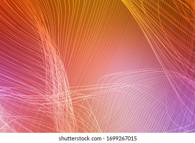 Light Pink, Yellow vector abstract blurred layout. Modern abstract illustration with gradient. Smart design for your work.