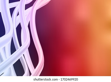 Textura brillante abstracta de vector amarillo y rosa claro. Nueva ilustración de color en estilo borroso con degradado. Fondo para un teléfono móvil.