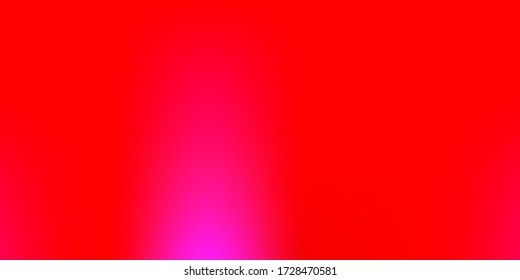 Dibujo de borrón abstracto de vector amarillo y rosa claro. Ilustración de gradiente abstracto borrosa con un estilo sencillo. Diseño de páginas de aterrizaje.
