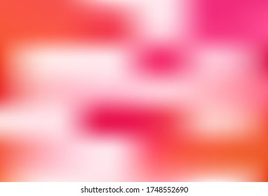 Pink claro, el fondo abstracto del vector amarillo borroso. Ilustración colorida abstracta con gradiente. Fondo para un teléfono móvil.