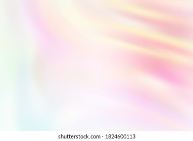 Pink claro, el fondo abstracto del vector amarillo borroso. Una ilustración de color completamente nueva en un estilo borroso. Nuevo diseño de estilo para tu libro de marca.