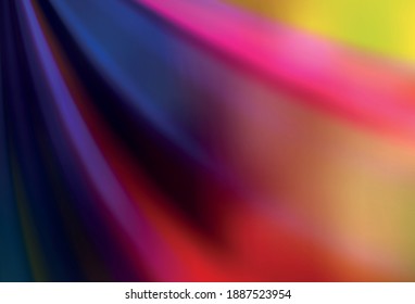 Hellrosa, gelbe, abstrakte, helle Vorlage. Farbige abstrakte Illustration mit Farbverlauf. Eine neue Art von Design.