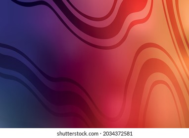 Light Pink, Yellow vector abstract bright template. Shining colorful illustration in smart style. Blurred design for your web site.