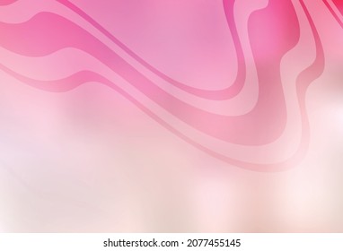 Light Pink, Yellow vector abstract layout. Colorful illustration in abstract style with gradient. Background for designs.
