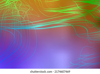 Diseño abstracto de vector amarillo y rosa claro. Ilustración colorida abstracta con gradiente. Nuevo estilo para el diseño de su negocio.