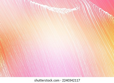 Pink claro, el fondo abstracto del vector amarillo borroso. Ilustración creativa en estilo de semitono con gradiente. Nuevo diseño para su negocio.