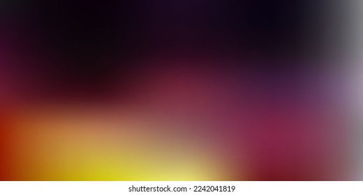 Light pink, yellow vector abstract blur texture. Blurred abstract gradient illustration in simple style. Wallpaper for your web apps.